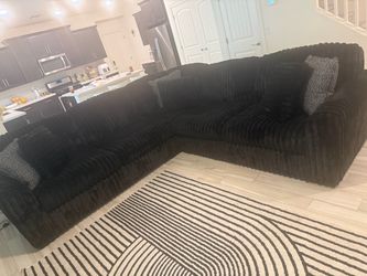 Midnight Madness Modular Onyx 3PC Sectional