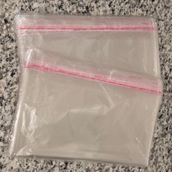 200 OPP Clear Self-Seal Poly Bags Sweatshirt Hoodie