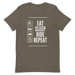 Eat, Sleep, Ride, Repeat Unisex T-Shirt