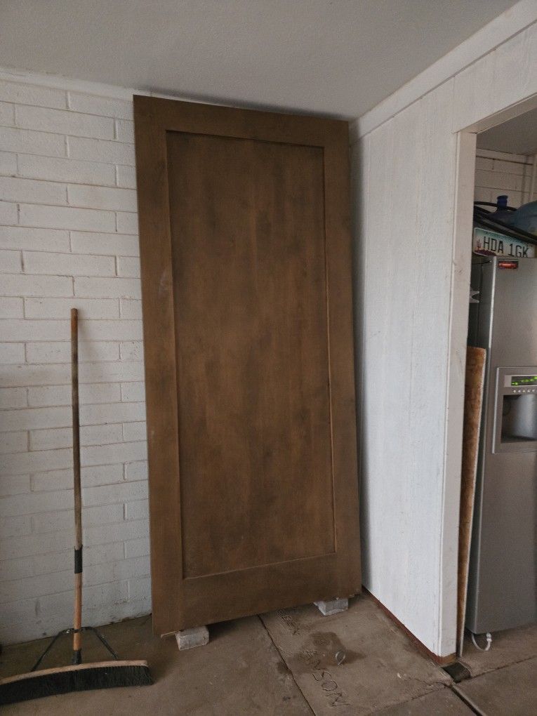 8ft Tall Wood Door