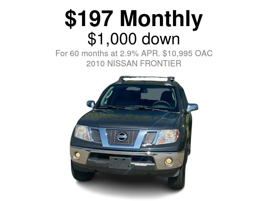 2010 NISSAN FRONTIER