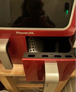 Red air fryer 10 quart