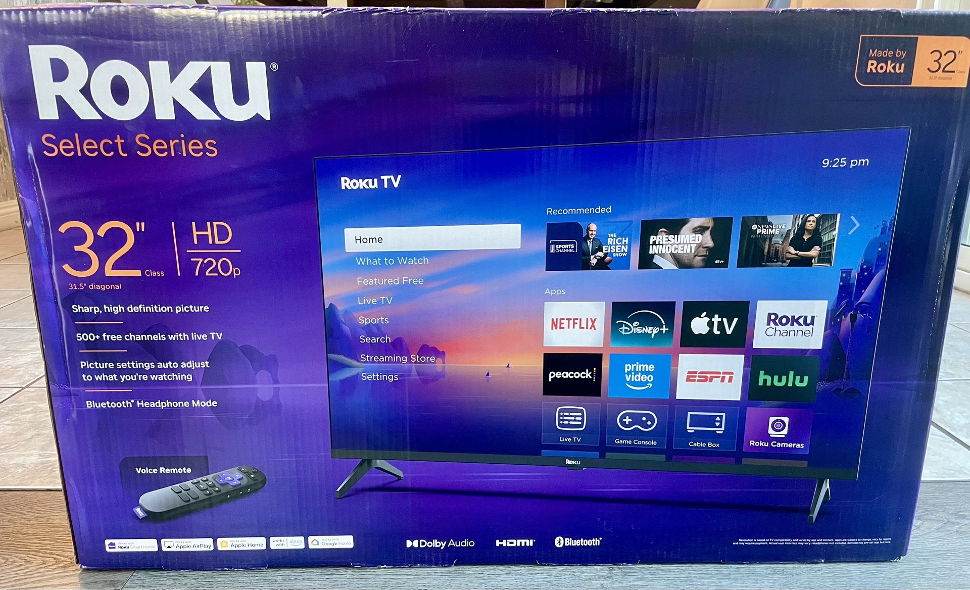 Roku - 32" Class Select Series Full HD (1080p) LED Smart RokuTV (2025)