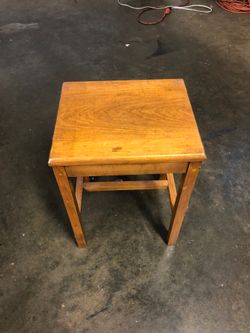 Wooden stool