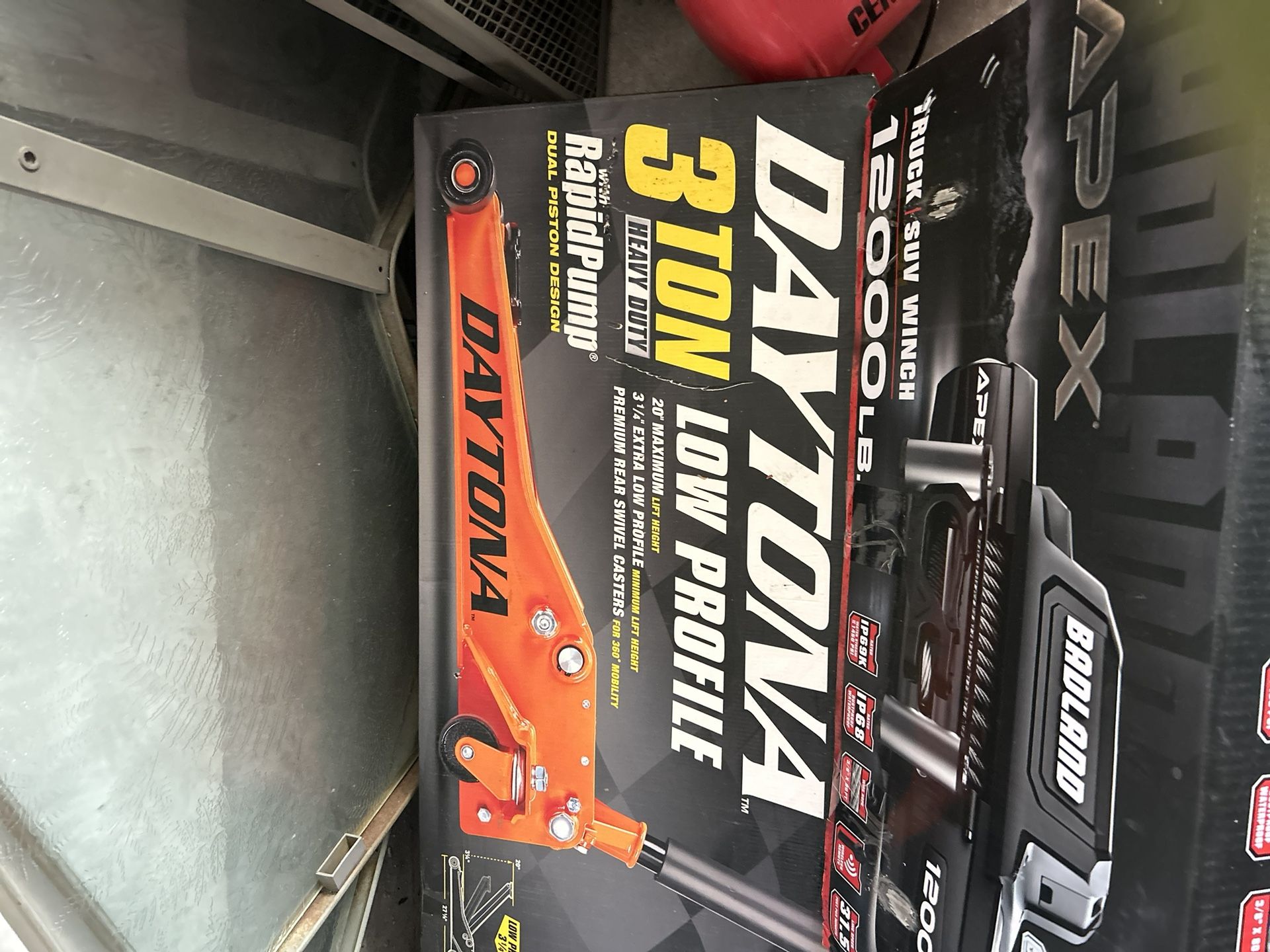 Auto Floor-jack Low profile