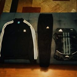 Adidas Tracksuit & Bag
