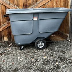 Uline Utility Tilt Truck 1 Cu Yard