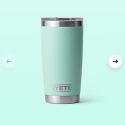 New Yeti Rambler 20oz  Seafoam Tumbler