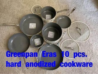 Greenpan  eras  10  pcs.  cookware  -  $300