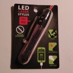Laser Pointer Stylus with LED Light