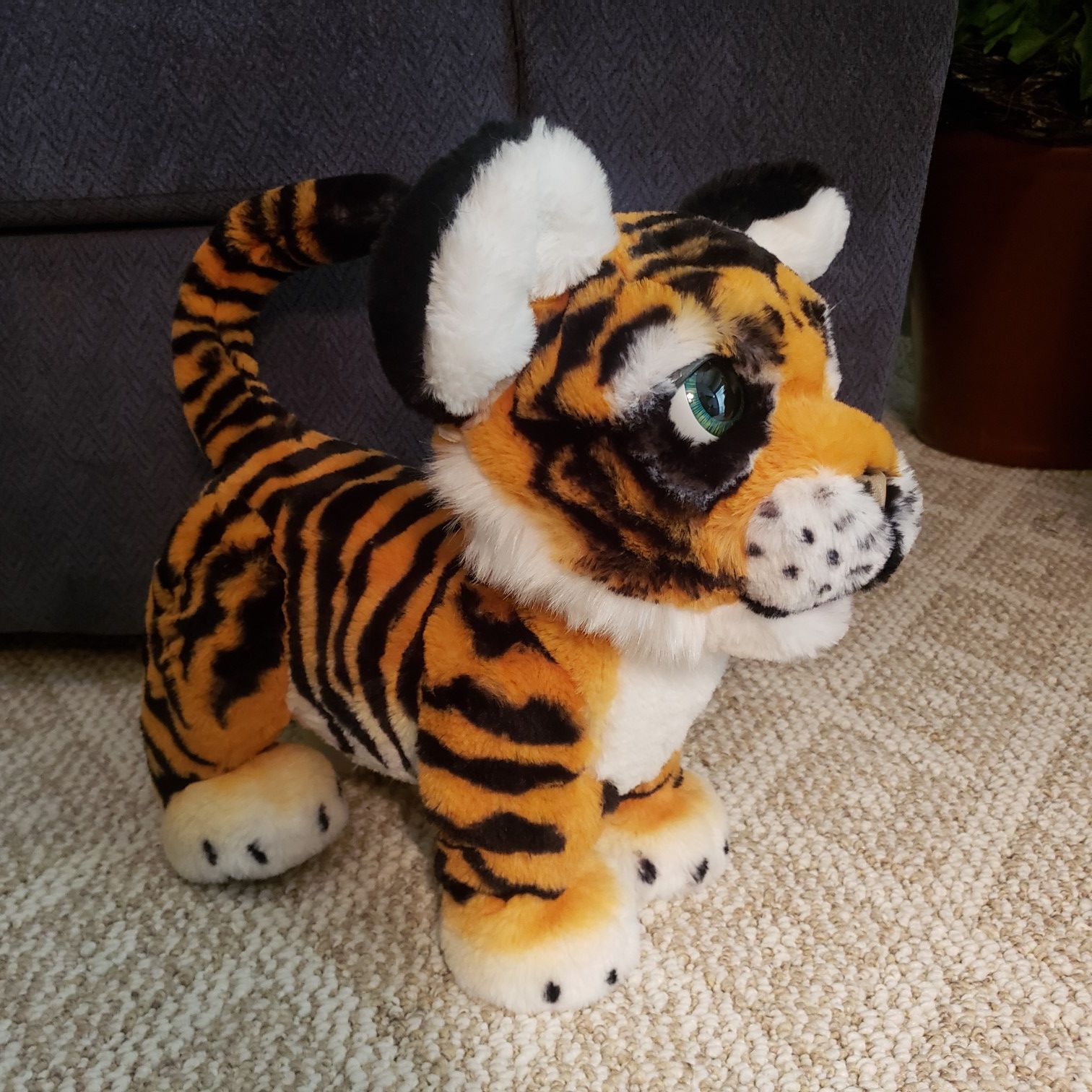 FurReal friends Roarin Tyler the playful tiger interactive toy by Hasbro