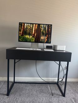Modern Two-Drawer cabinet Desk