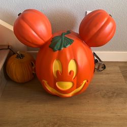 Mickey Pumpkin Blowmold 