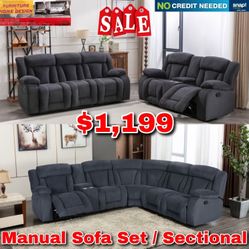 Reclining Set Only $1199