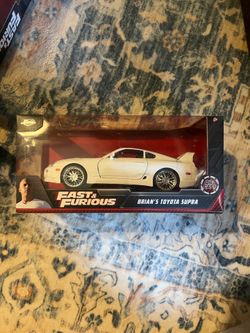 Brian’s Toyota Supra, fast & furious die cast model car