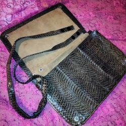 Genuine Vintage Snake Skin Purse.