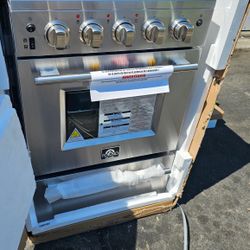 Forno Loiano 24 in. Electric Range 4 Burners