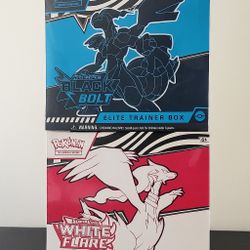 Black Bolt & White Flare ETBs