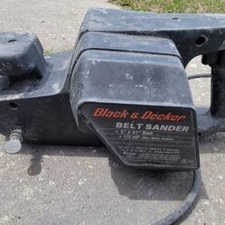 Black And Decker Belt Sander