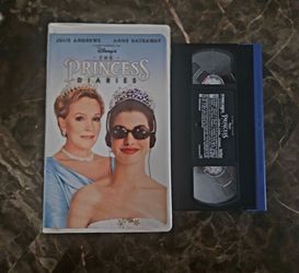 The Princess Diaries (VHS Tape, 2001) Anne Hathaway & Julie Andrews Disney Movie