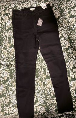 Forever 21 Black Jeans High Rise Skinny Size 28