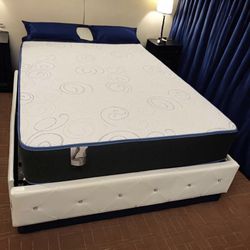 Queen Size Mattress 10 Inches Quality and Comfort New From Factory Wrapped In Plastic Also Available: Twin, Full And King Same Day Delivery