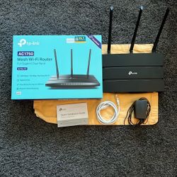 Tp-link AC1750 Archer A7 Mesh WiFi Router. 