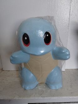 Squirtle Pokemon Piggy Bank / Decorative Statue
