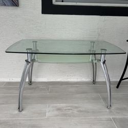 Modern Glass Dining Table 