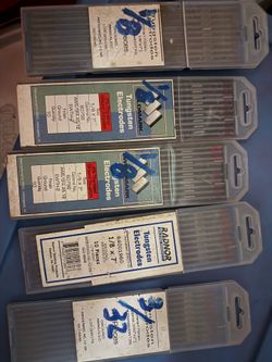 Tig welding tungsten