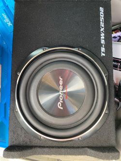 Pioneer champ 10” and taramps ds440