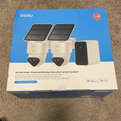 Aosu Solar Powered Wireless Security Camera