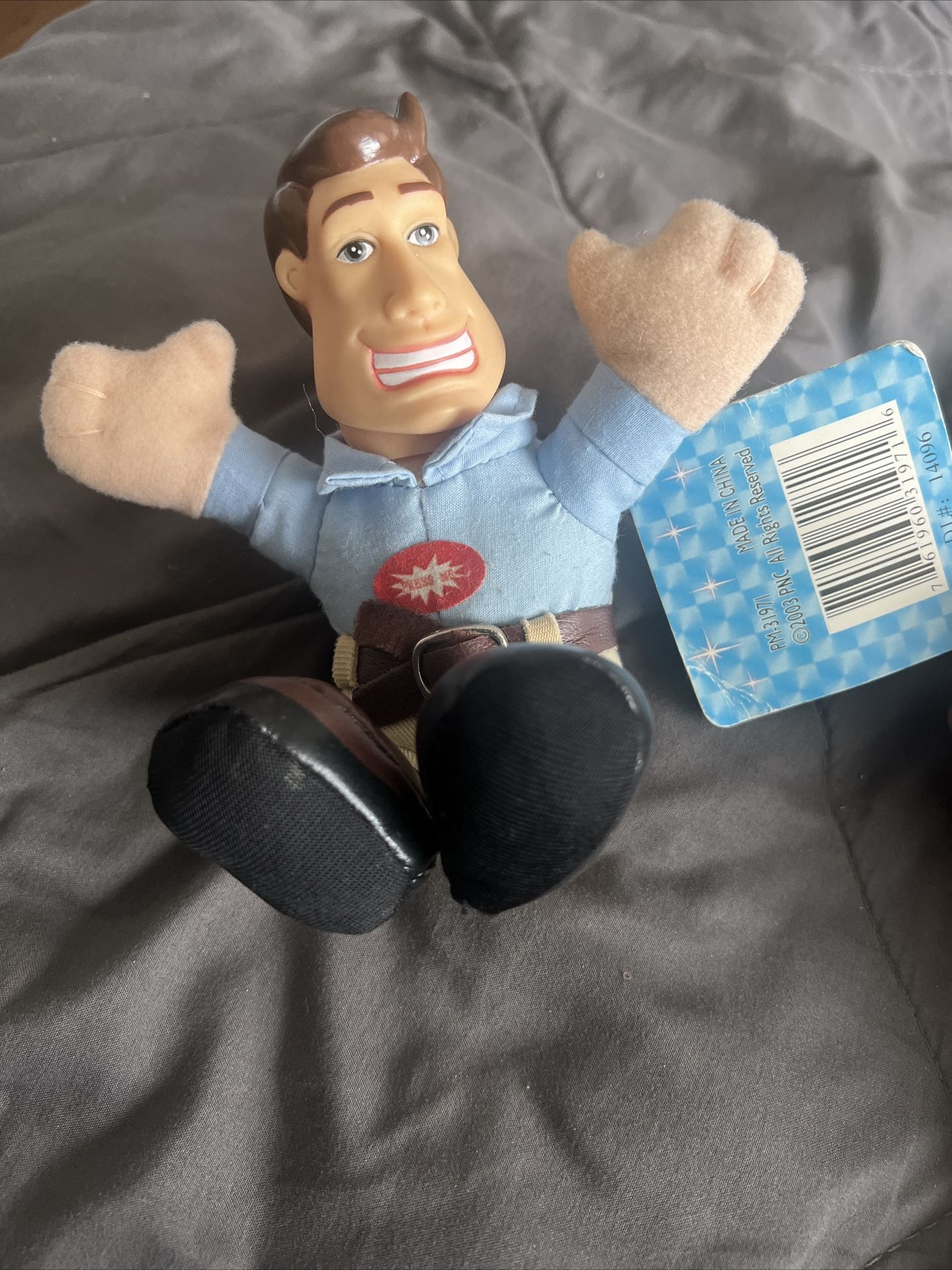 Mr wonderful fluffy toy