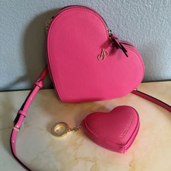 Victoria’s Secret Heart Purse 
