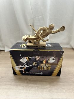 Marc-Andre Fleury Statue GOLD The Dive City National Bank LV Golden Knights