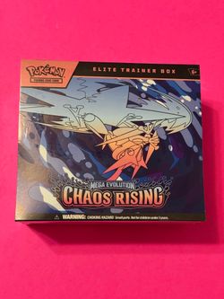 Pokemon Chaos Rising ETB New Sealed