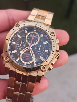 Bulova Precisionist Gold Watch