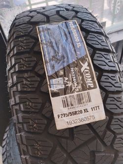 New set of tires 275 55 20 gladiator at