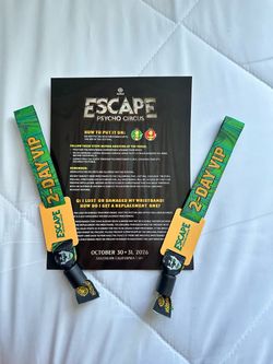 Escape Halloween Ticket 2-Day VIP