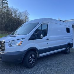 2015 Ford Transit Camper Build 300w Solar