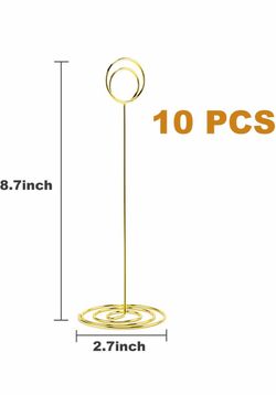 Table Number Holders