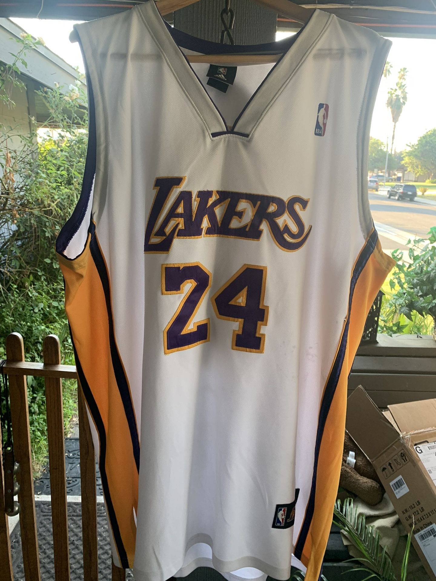 100% Authentic Kobe Bryant Adidas Los Angeles Lakers Jersey