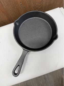6.5” Cast Iron Skillet (Black)