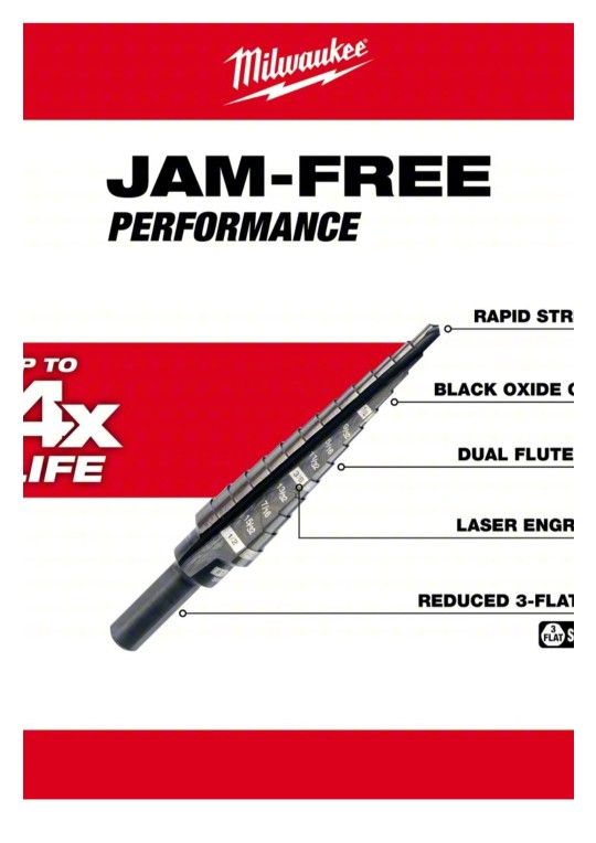 Step Drill Bit
