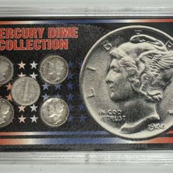 Mercury Dime Collection United States Minted Coin Set 