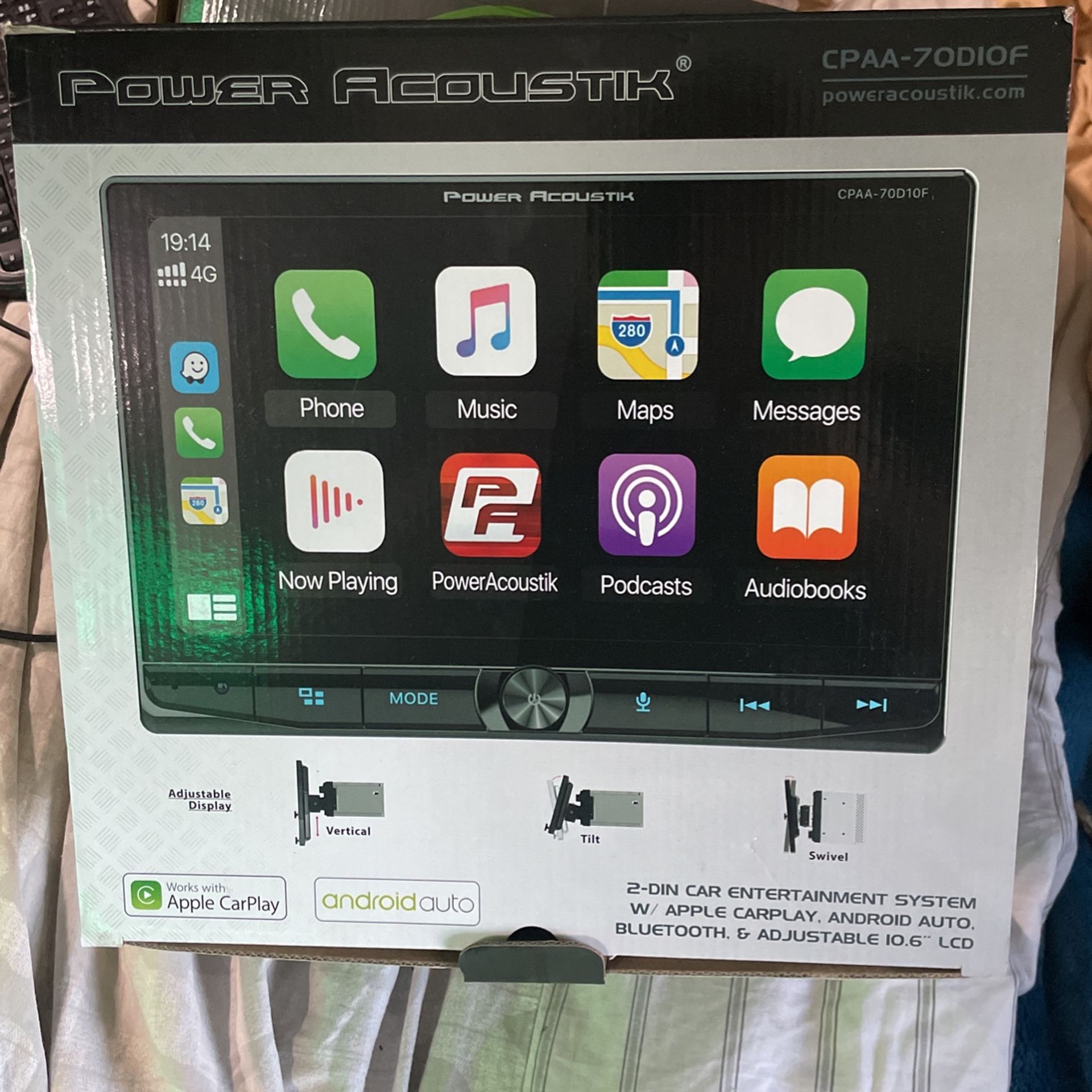 Power Acoustic 10.6” Head Unit