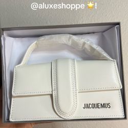 white jacqu bag