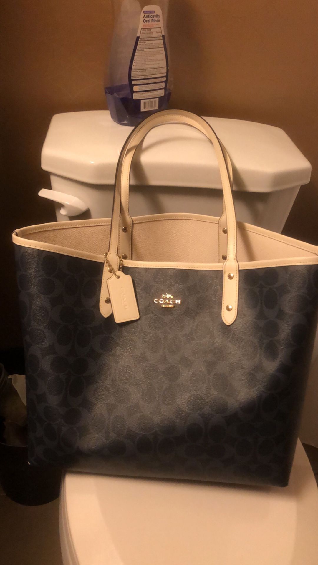 Coach Reversible Tote