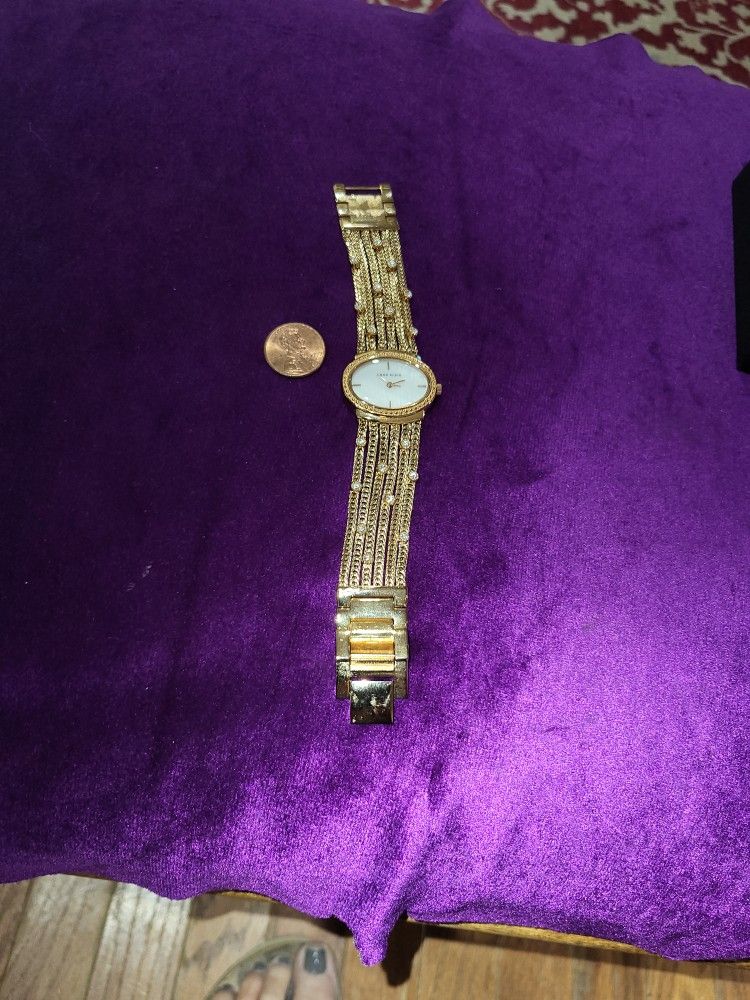 Anne Klein wrist watch. 