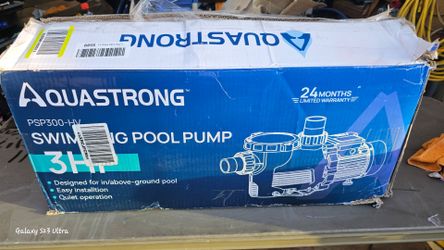 Pool pump 3 hp